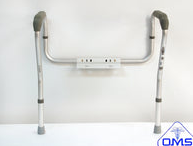 4106 ＯＭＳ Toilet Safety Frame, Mounted – Ontario Medical Supply Inc.