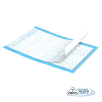 Absorbent Underpad, Disposable, 17in x 24in