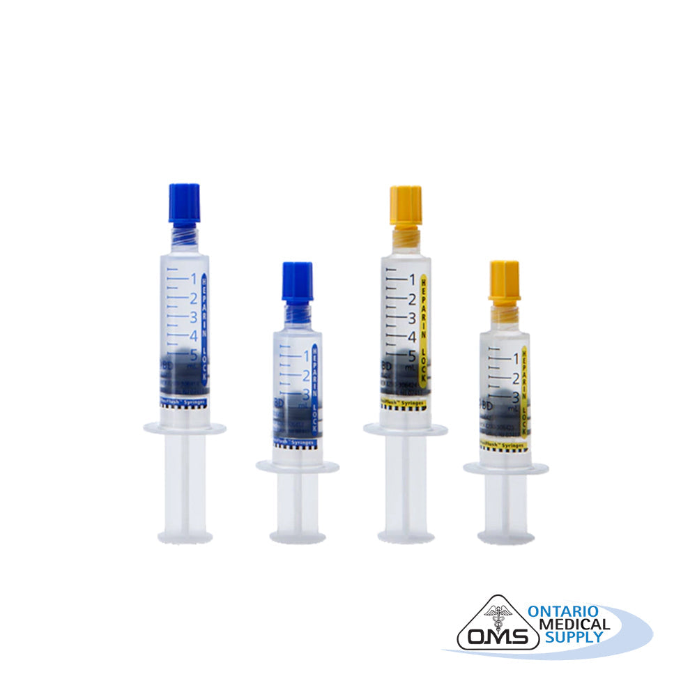 SYRINGE HEPARIN 100U/ML 5ML