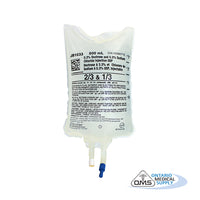 Solution, Dextrose 3.3% and Sodium Chloride 0.3%, Injection, USP, 500mL