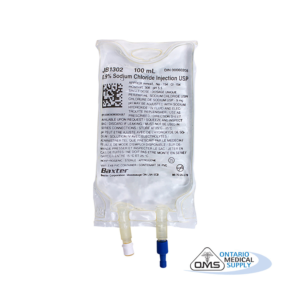 SODIUM CHLORIDE 0.9% INJECTABLE MINI BAG 100ML