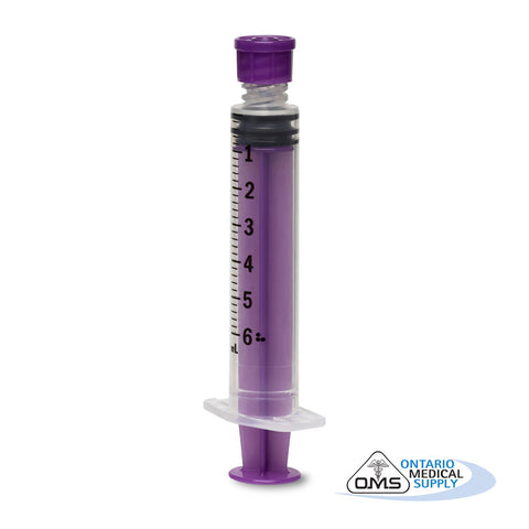 ENFit Oral/Enteral Syringe 6ml