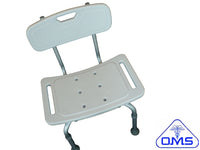 STANDARD  SHOWER SEAT  W/BACK H 14 20IN