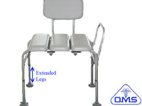 TRANSFER BENCH PADDED TALL