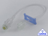 EXTENSION SET I.V. CATHETER 0.4ML PRIMING VOLUME 8IN LUER LOK