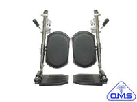 LEGREST WHEELCHAIR ELEVATING PAIR