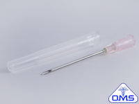 Needle, Hypodermic, Safety, 18G x 38mm (1.5in), Luer Lok