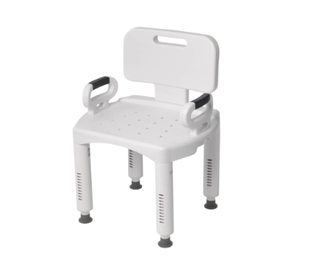 Bath Chair with Back and Arms