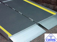 Ramp for Wheelchair, 3-Way Fold, 6 Feet