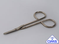 SCISSOR METAL SHARP/BLUNT DISPOSABLE STERILE