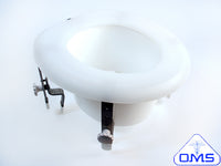 RAISED TOILET SEAT WITHOUT ARMS, 3-6IN