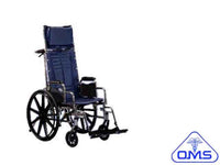 WHEELCHAIR 18IN FULL RECL/REM FULL LENGHT ARM