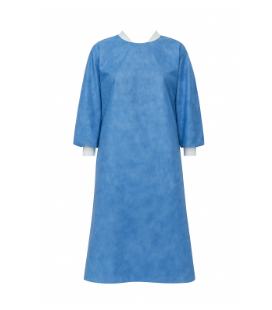 Gown, Chemo, Polycoated, Maximum Protection